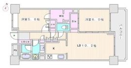 駒込パークハウス 3階 間取り図