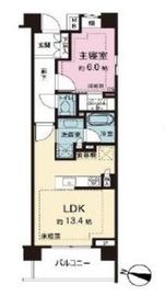 パークシティ高田馬場 7階 間取り図