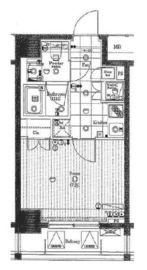 メイクスデザイン門前仲町 702 間取り図