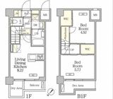アジールコート池尻大橋 103 間取り図