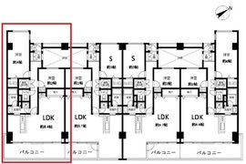 マーレ磯子 301 間取り図