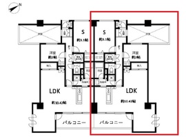 マーレ磯子 903 間取り図
