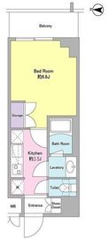 サイクラメント鷺宮 203 間取り図