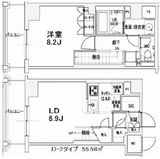 エスティメゾン王子 1505 間取り図