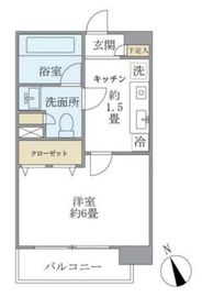 エコロジー白山レジデンス 702 間取り図