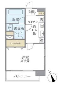 エコロジー白山レジデンス 804 間取り図