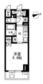 ウィスティリア高津 510 間取り図