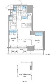 ルフォンプログレ本郷三丁目 305 間取り図