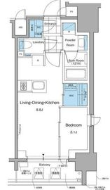 ルフォンプログレ本郷三丁目 603 間取り図