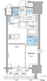 ルフォンプログレ本郷三丁目 703 間取り図