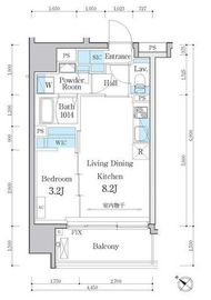 デュオメゾン文京白山 501 間取り図