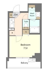 S-RESIDENCE新宿早稲田avelis (エスレジデンス新宿早稲田アヴェリス) 605 間取り図