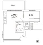 アスタルテ上原 303 間取り図