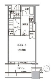 ステーションガーデンタワー 11階 間取り図
