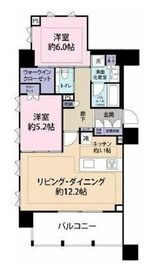 アトラス麻布十番 4階 間取り図