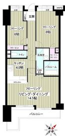 ライオンズマンション乃木坂 2階 間取り図