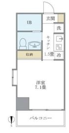 KDXレジデンス御徒町 801 間取り図