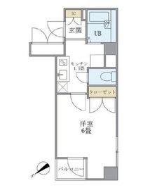 KDXレジデンス横浜関内 201 間取り図