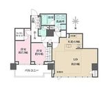 HARUMI FLAG SKYDUO SUN VILLAGE (晴海フラッグ スカイデュオ サンヴィレッジ) 49階 間取り図