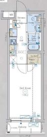 エステムコート元住吉 2階 間取り図
