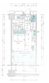WORLD TOWER RESIDENCE 29階 間取り図