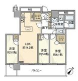 ミッドタワーグランド 24階 間取り図