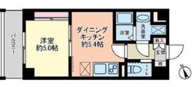 グローリオシェルト新宿山吹町 302 間取り図