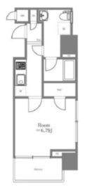 デュアレス麹町オニキス 5階 間取り図