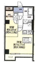 グランスクエア大口 508 間取り図