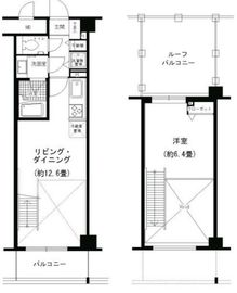 NTPRレジデンス菊名 406 間取り図