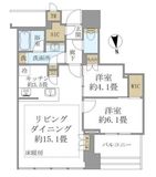 白金ザ・スカイ 6階 間取り図
