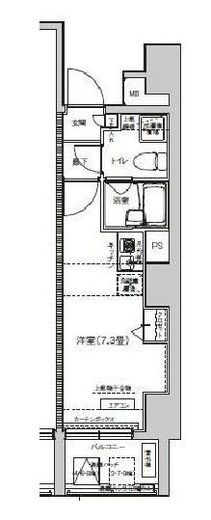 アイル川崎ステーションプラザ 6階 間取り図