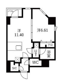 TRADIS森下 503 間取り図