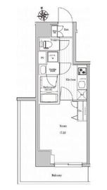プレミアムキューブジー東新宿 4階 間取り図