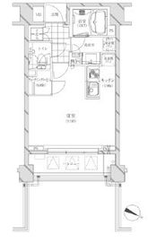 コスモリード市ヶ谷払方町 105 間取り図