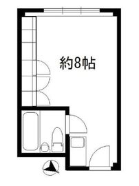 赤坂レジデンシャルホテル 5階 間取り図