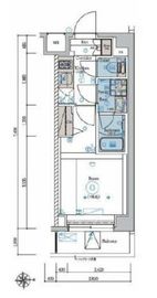 SYFORME YOKOHAMA-SAKURAGICHO (シーフォルム横濱桜木町) 2階 間取り図
