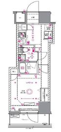 AZEST関内 907 間取り図