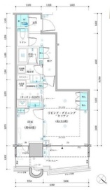 パークタワー勝どきミッド/サウス 12階 間取り図