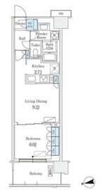 スカイグランデ津田沼 302 間取り図