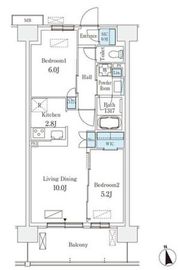 スカイグランデ津田沼 319 間取り図
