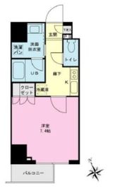 プライムネクサス新橋 803 間取り図