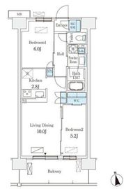 スカイグランデ津田沼 219 間取り図
