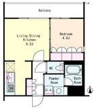 フレンシア高円寺 210 間取り図