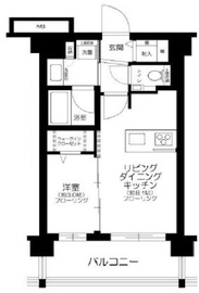 エクセレントシティ目白 6階 間取り図