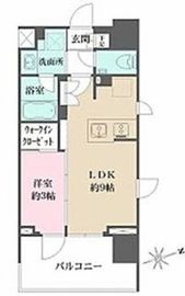 グレーシアフィット藤沢鵠沼 703 間取り図