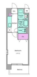 レジディア南砂町 701 間取り図