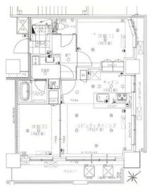 ライオンズタワー相模原ステーショングランデ 24階 間取り図