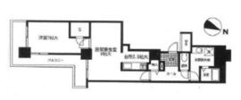 ヨコハマポートサイドロア壱番館 13階 間取り図