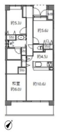 アソシエール溝の口 7階 間取り図